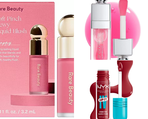 Skincare & makeup (Products that actually do their job) cover photo collage