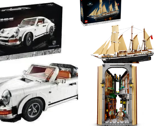 Lego sets that look amazing as decoration / display pieces cover photo collage