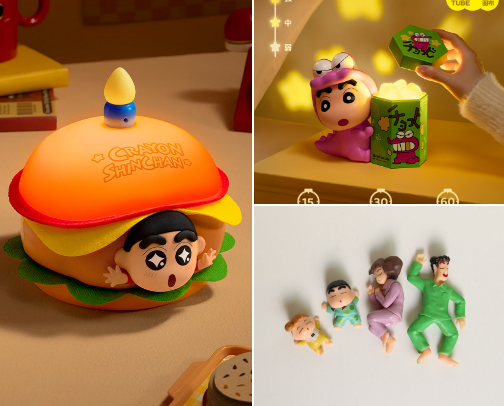 Funny Shinchan Lamp: The Perfect Desk Buddy for Your Workspace cover photo collage