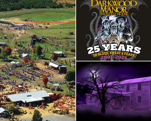 Haunted Houses and Halloween Events in Northern Virginia to Visit in 2025 cover photo collage