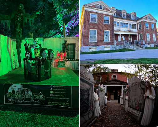👻 Spooky Spots & Haunted Legends In & Around Virginia cover photo collage