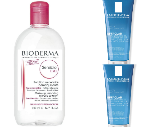 My favourite acne friendly skincare 🧼 cover photo collage