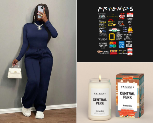 Gifts for fans of Friends cover photo collage