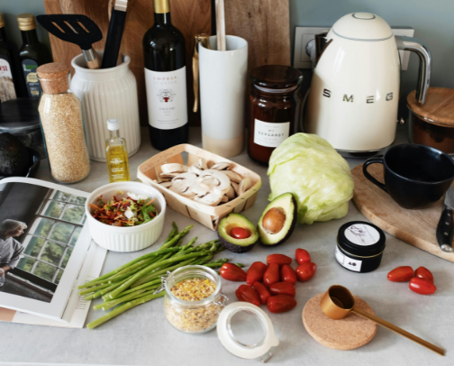 Menopause Kitchen Essentials: Simple Tools for Healthy Cooking After 40 cover photo collage