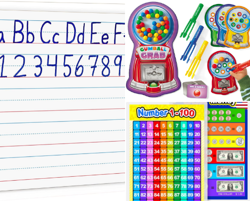 Neurodivergents Friendly Homeschool Material Basics cover photo collage