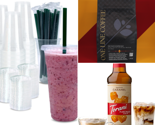 We have coffee at home cover photo collage