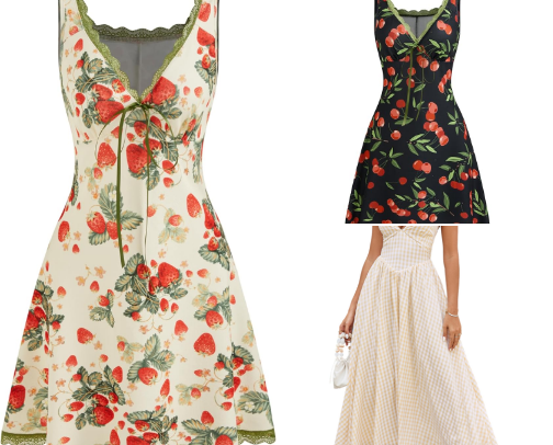 Family pics dresses 👗 cover photo collage