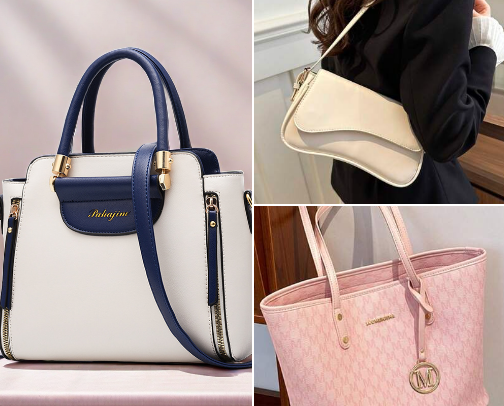 Top women's bag for work, Travel and daily use. cover photo collage