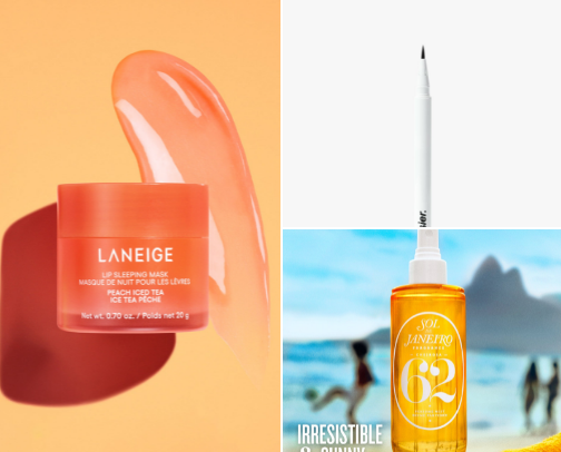 Beauty faves cover photo collage