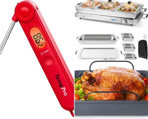 Thanksgiving Hosting Kit: Everything for a Stress-Free Friendsgiving cover photo collage