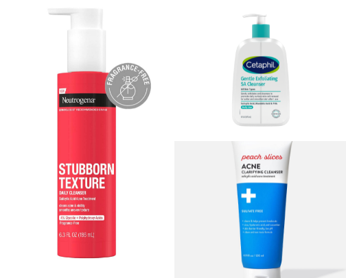 Non-Comedogenic Acne safe skincare! cover photo collage