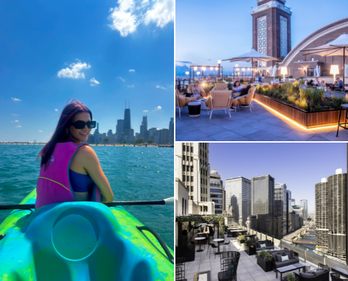 Everything Chicago- Food, Drinks, & party life cover photo collage