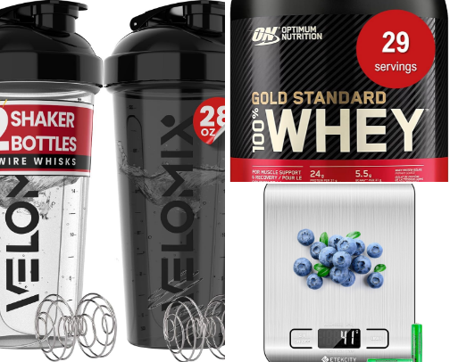 At Home Fitness Must Haves cover photo collage