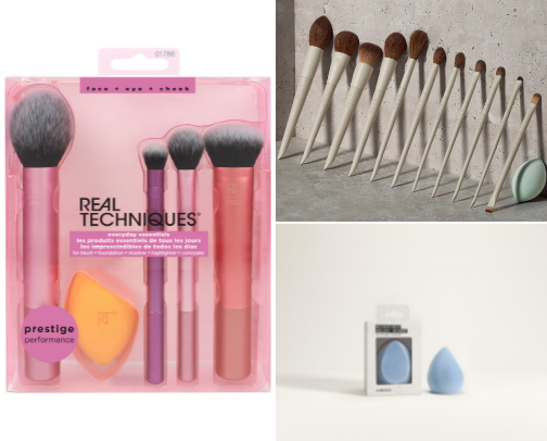 My Makeup & Hair Essentials cover photo collage