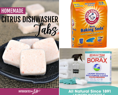 DIY Non-toxic Cleaning Supplies cover photo collage