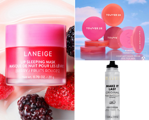 My favorite beauty recs cover photo collage
