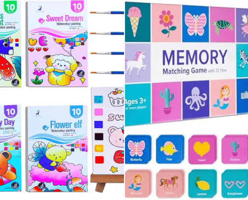 Toddler Toys cover photo collage