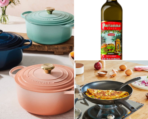 My favorite cooking tools cover photo collage