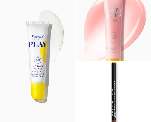 Lip Products cover photo collage