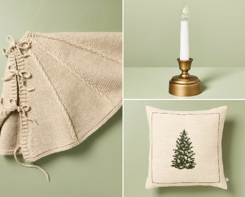 Target Christmas Decor cover photo collage