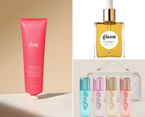 Hair care cover photo collage