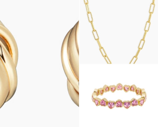 Obsessed with all things gold ✨💛 Here are my 10 dreamy Parisian-inspired gold jewelry favorites that are perfect for everyday chic and coquette vibes. cover photo collage