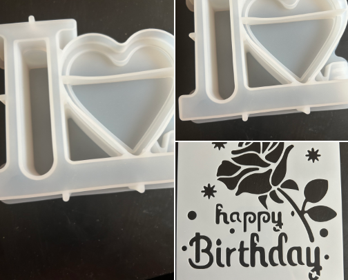 Trace, Paint, Mold and Engrave Arts and Crafts cover photo collage
