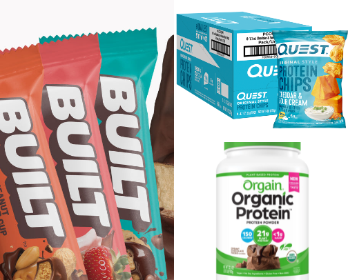 Protein Power cover photo collage