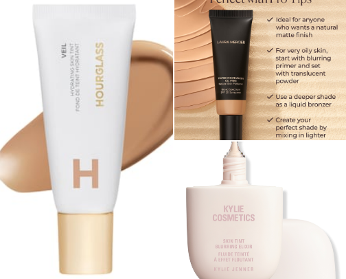 Fav skin tints cover photo collage