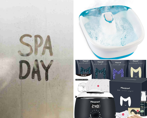 Spa at Home 🧖🏼‍♀️🫧 cover photo collage