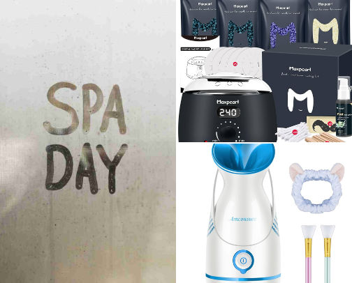 Spa at Home 🧖🏼‍♀️🫧 cover photo collage