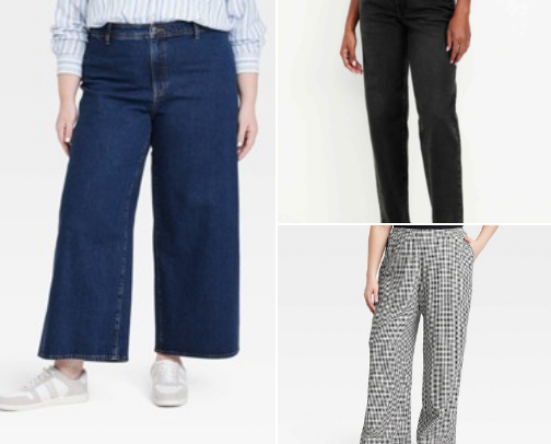 My Favorite Pants as a Curvy Midsize Girly cover photo collage