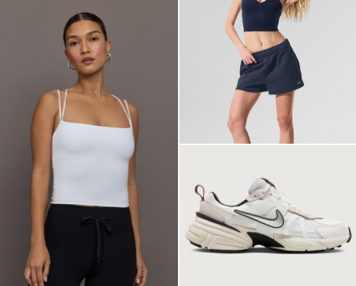 My Go-To Athletic Clothes & Shoes (That I Actually Live In) cover photo collage