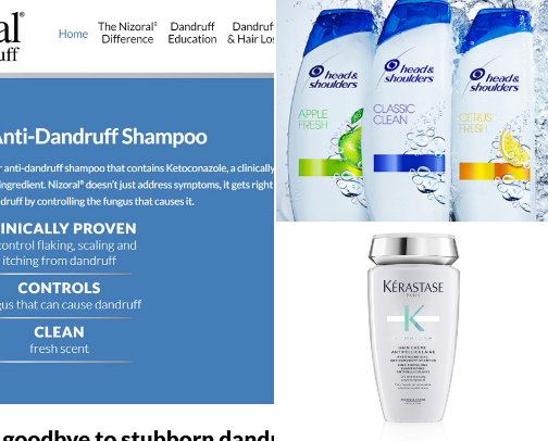Top 5 Anti-Dandruff Shampoo cover photo collage