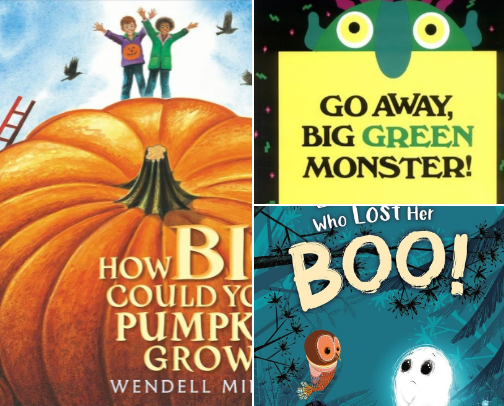 Teacher Fall Books for Young Readers cover photo collage