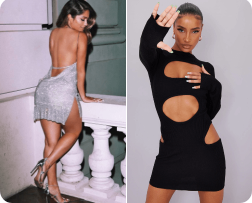 Sexy Girls' Night Out Dresses cover photo collage