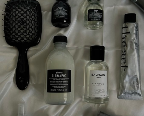 Simple & Affordable Hair Routine cover photo collage