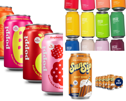 thirsty for some low calorie drinks? cover photo collage