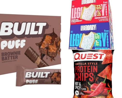 Proteins that taste great.. cover photo collage
