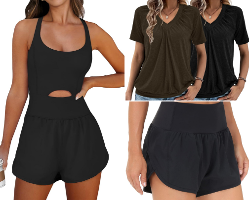 Affordable fashion finds for busy moms cover photo collage