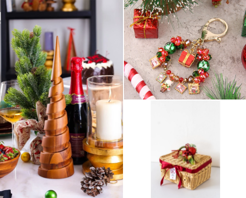 Christmas Decor cover photo collage