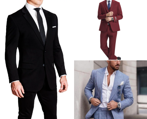 MENS WARDROBE cover photo collage