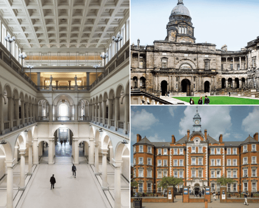 Universitas Terbaik di Eropa Versi QS World University Rankings 2025 cover photo collage