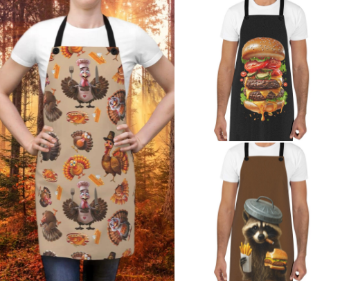 Amazing Aprons, the Ultimate Host/Hostess Gift cover photo collage