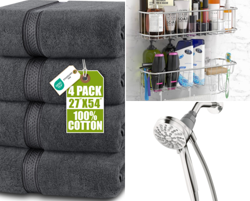 Bathroom cover photo collage