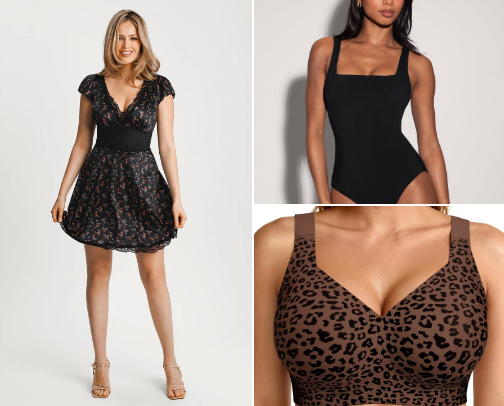 Plus-size fashion faves😍 cover photo collage