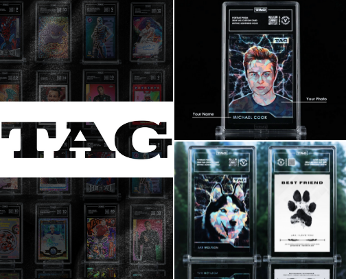 My #1 Choice in Trading Card Grading cover photo collage