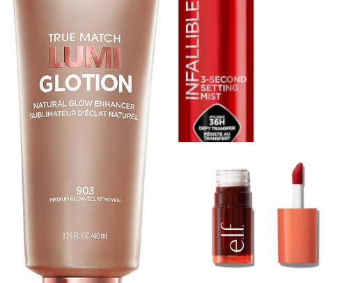 skincare/haircare/beauty cover photo collage