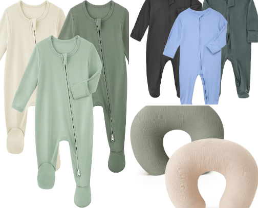 Most used newborn items cover photo collage