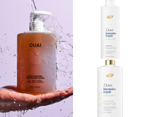 Haircare Routine cover photo collage